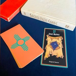 Vintage Sacred Path Oracle Cards and Workbook by Jamie Sams